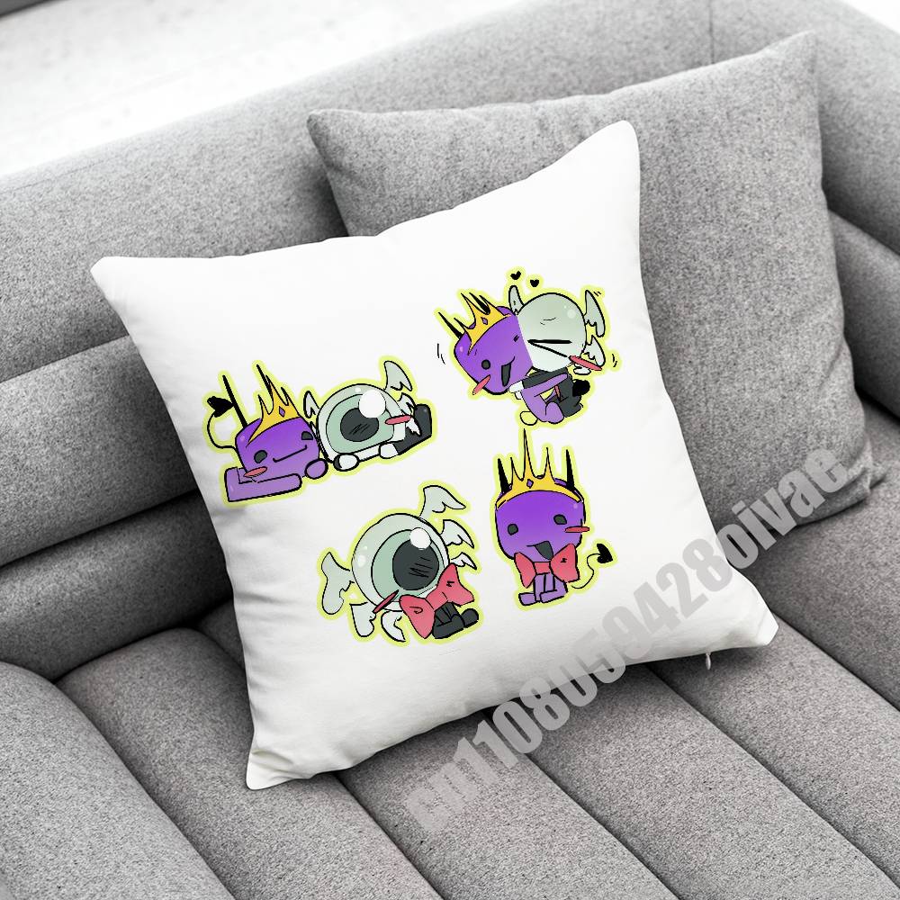 For Wemmbu Eggchan Tax Duo Throw Pillow Case Decoration 30Cm 45X45Cm Square Car Pillowcase Case