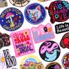 Cartoon Embroidery Patch Animal Cat /Rainbow Letter Patch Iron On Patches For Clothing Thermoadhesive Patches On Clothes Jean Diy