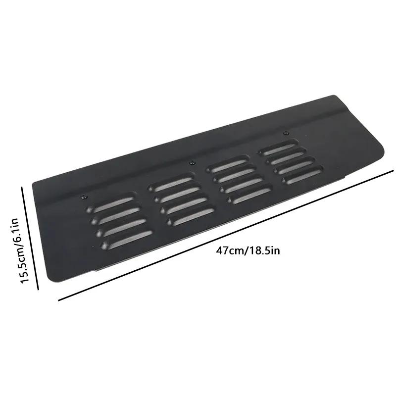 1pair For FORD TRANSIT  2012- Black Car Rear Door Air Vents Ventilation Shutters Cover Trim Car Accessories