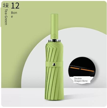 Fully Automatic Umbrella, Sun Protection Umbrella, Uv Protection Umbrella, Dual-Use for Sun and Rain, Foldable, Reinforced, Large Size for Home Use