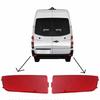 1 пара для Mercedes For Benz Sprinter W906 Для Crafter 2006-2016 Светодиодный задний бампер автомобиля Отражатель Задний стоп-сигнал Левый Правый