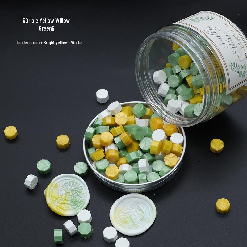 200pcs Colored Wax Seal Beads for DIY Projects in Large Bottle - Ideal for Journals & Wedding Invitations