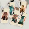 Anime Genshin Impact Cute Clear Case For Samsung Galaxy S22 S20 FE S21 S10 S9 Plus Note 20 Ultra 10 Lite Transparent Phone Shell