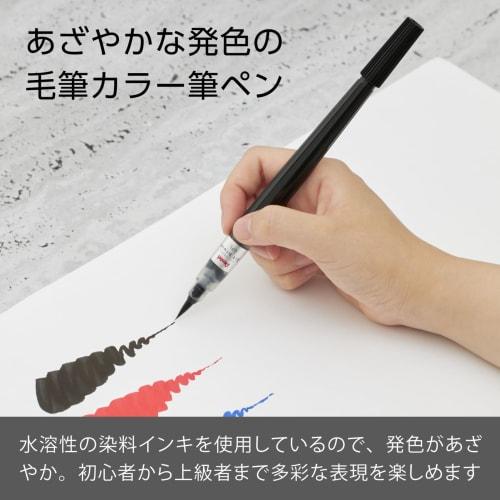 Кисть Pentel Pen Art Brush XGFL-101 черная