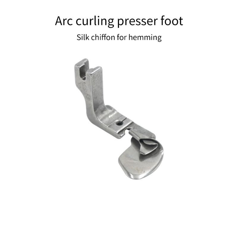 5 шт. Стальные металлические подрубочные лапки для пресса, Подрубочная лапка для тонкой/толстой ткани, Одежда, Шторы, Постельное белье