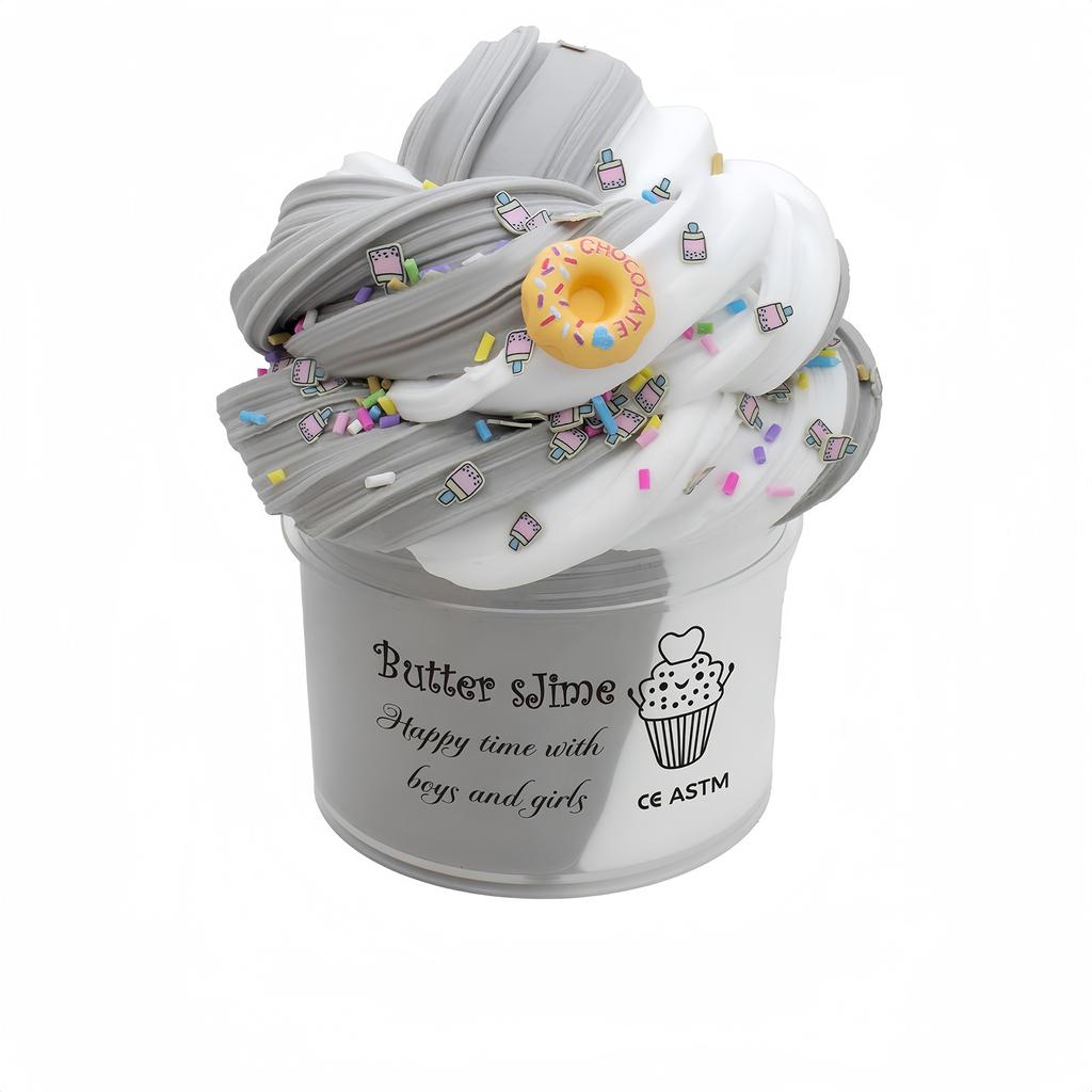 Набор слизи для детей, 8 упаковок, смешанная хлопковая паста, сделай сам, взрослые дети, декомпрессионные игрушки, пластилин