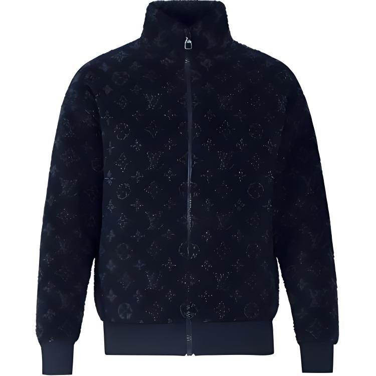 Louis Vuitton Куртка мужская темно-синяя 1A8ECV