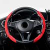 Дышащая оплетка руля D-образной формы из замши для Porsche Panamera Cayenne Taycan 911 718 Macan Carrera-GT 928 944 Аксессуар