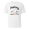 Feeling Unproducktive Print TShirt Casual Short sleeved Streetwear Tops Summer Tees For Men Women 100 Cotton Oneck Oversize