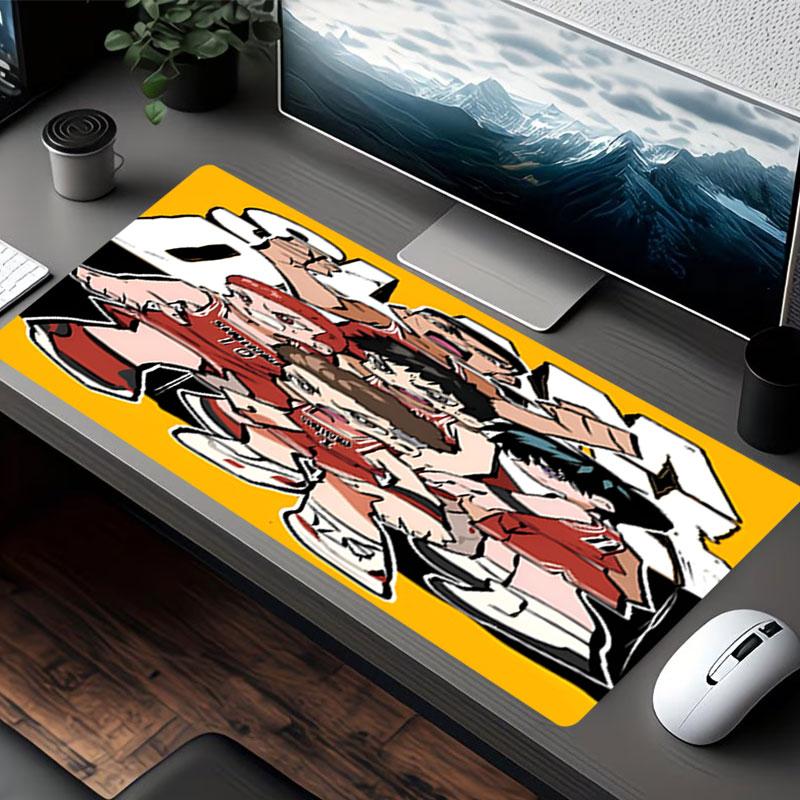 SLAM DUNK Print Mouse Pad, for Keyboard Pad Laptop PC Mat for Office Home Use, Desk Decor, Perfect Birthday Gift for Gamers