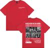 Rapper Kevin Kaarl Ultra Sodade Tour 2025 Cover T Shirt Unisex Women Fashion Gothic Retro Tshirts Cotton Comfort Oversized T Shirt