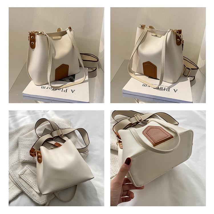 IELGY Женская модная портативная сумка через плечо с широким плечевым ремнем на одно плечо