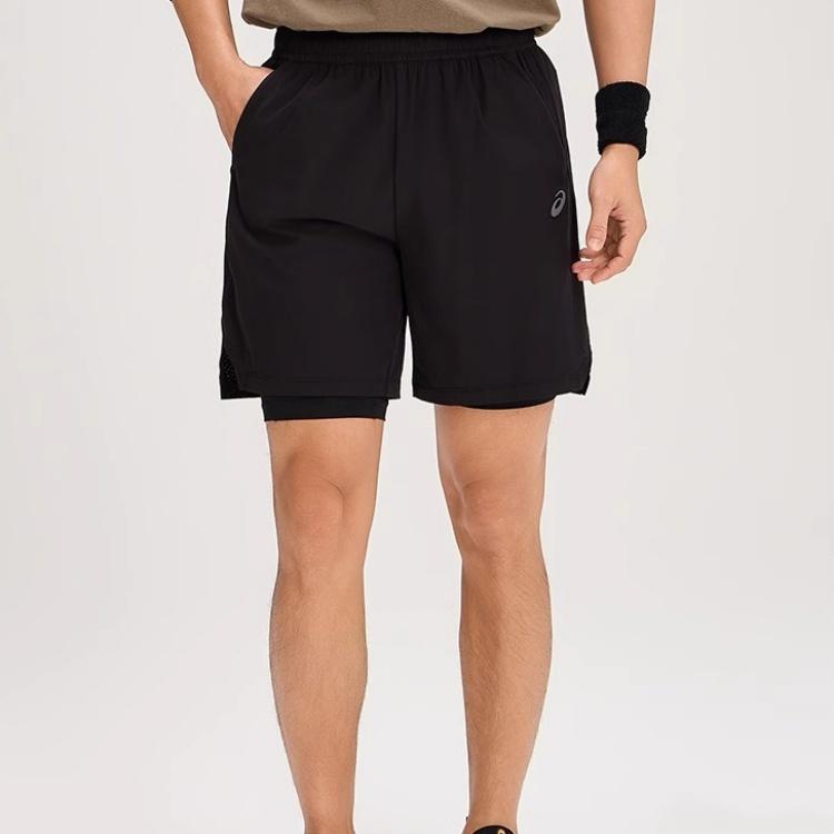 Новые спортивные шорты Asics мужские черные 2031F121-001