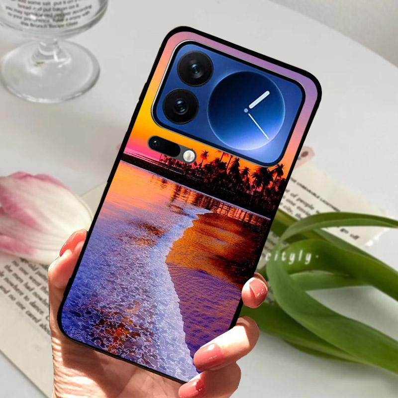 Чехол для Xiaomi Mi 17 Pro Max/17Pro Модный Ударопрочный Защитный Задний Чехол Для Xiaomi 17 ProMax Мягкий ТПУ Силиконовый Чехол для Телефона