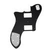 Musiclily Pro 15-Hole Pickguard with Cover for Mexican Fender 72 Telecaster Deluxe Electric Guitars, Black Pearl, 4-Piece Set