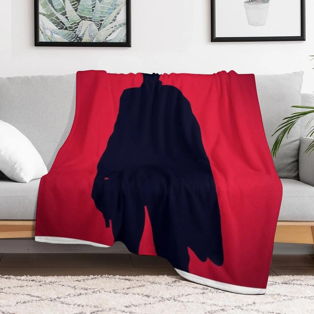 Outlaw silhouette Throw Blanket Ultra Plush Cozy Blanket for Napping Sleeping