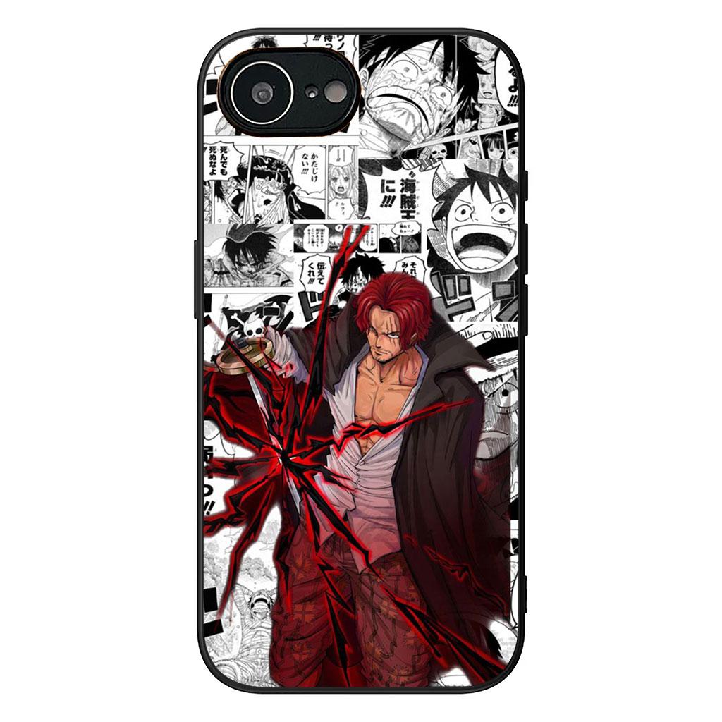 Чехол для Apple iPhone 16 15 14 Plus 13 12 Mini 17 Pro Max + ProMax 16E Air Чехол для телефона Shanks Luffy One Roronoa Zoro Piece