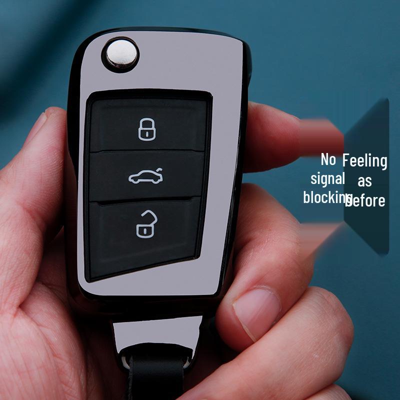 Volkswagen & Skoda Key Case for Sagitar, Tiguan, Passat, Tayron, Jetta, Magotan, Lavida, Bora