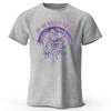 Summer Mens Dark Gothic Style Death Print Pure Cotton Short Sleeved Comfortable Soft Loose Sports Tshirt Fashionable Outfit