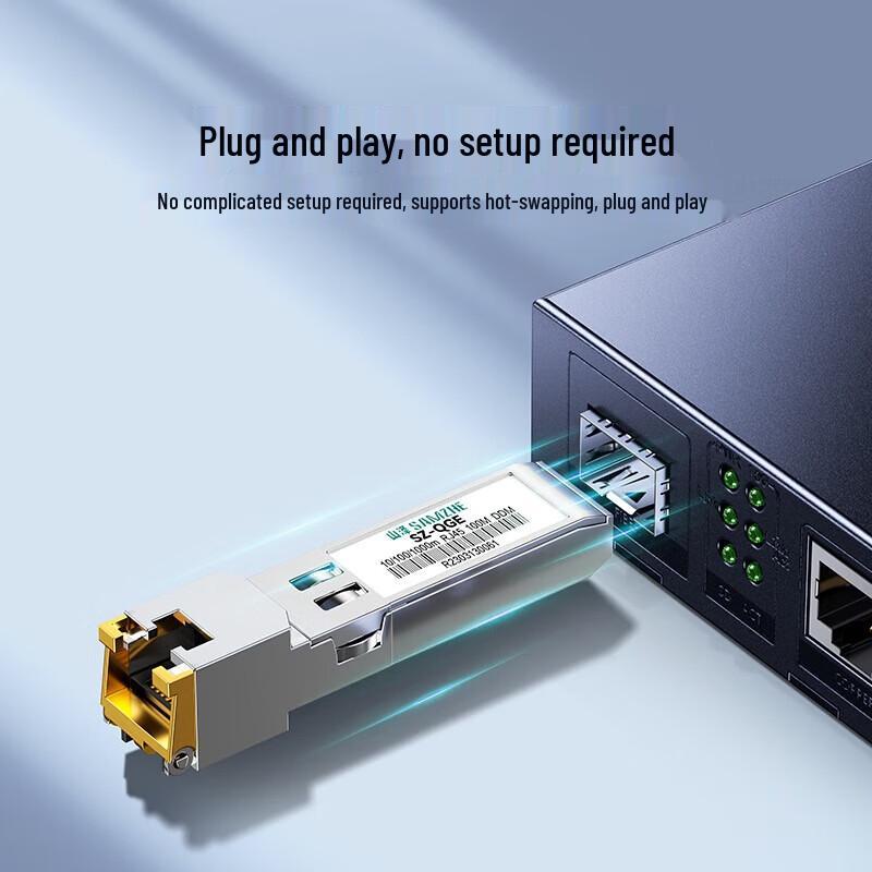SAMZHE 10G SFP+ RJ45 Optical-to-Electrical Module