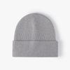 Autumn and winter outdoor wool hat women's thermal board men's cold hat versatile simple knitted hat women's fashion commuter dome