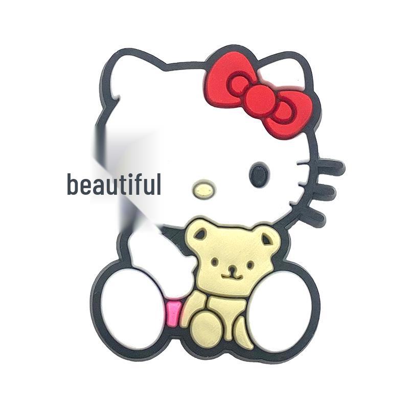 Мягкие резиновые подвески для обуви Hello Kitty из ПВХ – Декорации для обуви своими руками и Садовые аксессуары