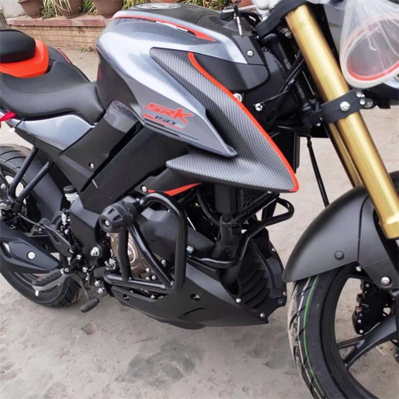 Fit for QJMOTOR SRK125S SRK-125S Motorcycle Highway Engine Guard Crash Bar Frame Stunt Cage Bumper Fairing Protector Accessories
