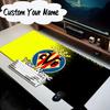 Custom Name Mouse pad Club Vill-arreal Crest Design Mouse Pad Desk Mat, Non-Slip Rubber Backer Pad For Computer Notebook Gaming Mouse Pad Gift
