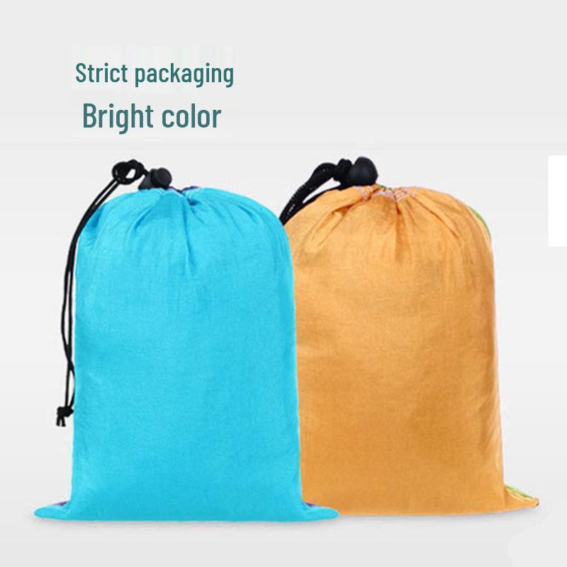 Яркое двойное пэчворк-гамак-качели для использования в помещении и на улице