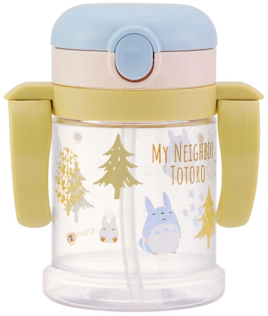 Кружка Skater Baby Mug My Neighbor Totoro Forest 260 мл с трубочкой Studio Ghibli KSHW1N-A
