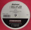 12-дюймовая пластинка DMINOR - Can't Let You STONET9 Stonegroove Rec UK Рэп и хип-хоп/R&B Б/У