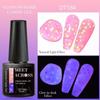MEET ACROSS 7ml Glow-in-dark Candy Gel Nail Polish Soak Off Luminous Neon UV Led Gel Varnish DIY Manicure For Nails Design