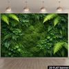 2D Tropical Fern Plant Wall Photo Backdrop Wedding Birthday Party Background