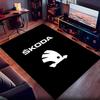 Skoda Polyester Carpet, Soft Indoor Mat for Office Chair, Living Room, Computer Desk - Decorative Home Office Rug Design