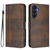 For Samsung Galaxy A16 5G/Galaxy A16 4G Cases Wallet Stand Retro Texture Leather Phone Cover with Lanyard