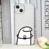F-Flork Забавный Мем Пара Чехол для Телефона для IPhone 15 14 13 Pro Max 16 13 12 11 Mini 7 8 15 14Plus SE 2020 X XS XR Прозрачный Мягкий Чехол