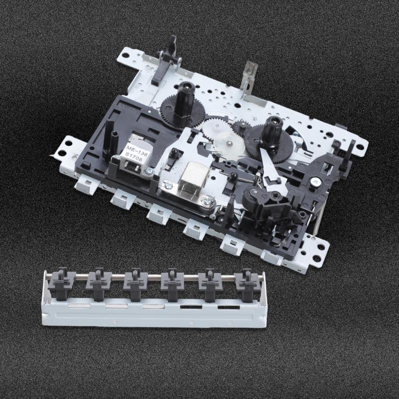 Полностью металлический стереокассетный магнитофонный механизм с 9-вольтовым мотором для самостоятельного ремонта и улучшений