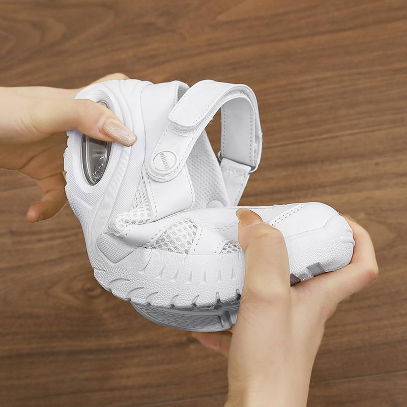 Модная женская обувь больших размеров для медсестер, удобная дышащая рабочая обувь, женская медицинская обувь