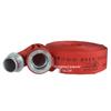 red 80mm 20m polyurethane hose with quick coupling
