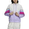 adidas Куртки Neo Женские Розовый Белый/Ярко-Светло-Фиолетовый С капюшоном Средняя Другое IA6763