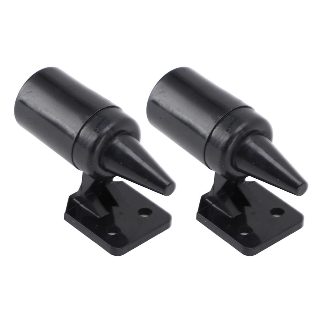 1 пара свистков для оленей, предупреждающий свисток для автомобилей, грузовиков, мотоциклов, черный