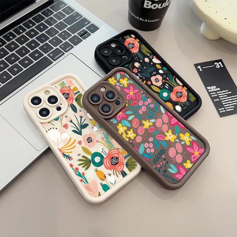 Чехол для телефона с цветами для Huawei Honor 200 Pro 90 Lite 5G Magic 6 Pro Nova 9 10 SE 5T Y9 Prime 2019 P40 Lite P30 Pro