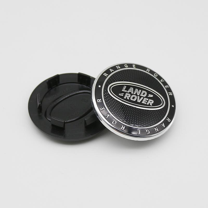 4x 62mm ABS Auto Wheel Center Hub Cap Emblem Badge Replacement For Land Rover Range Rover Discovery Sport Velar Evoque L322 L405 BQ7