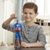 MARVEL Фигурка Капитана Америки Titan Hero Blast Gear E7374 с пусковой установкой, 12 дюймов