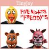 Взрослая латексная маска на голову Five Nights At Freddy's в стиле Фредди Чики Бонни Фокси