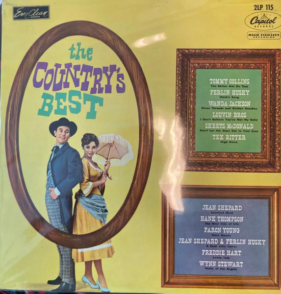 LP Пластинка РАЗНЫЕ The Countrys Best 2LP115 Capitol Records 195 Япония Фолк Б/У