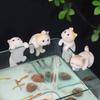 Cartoon Cat Fish Tank Ornaments: Creative Aquarium Decorations & Flower Pot Accessories