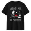 Повседневная футболка Angine de Poitrine для унисекс, с круглым вырезом, из чистого хлопка, с коротким рукавом, идея для подарка, одежда