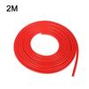 2/5M Car Door Edge Rubber Scratch Protection U Type Protection Strips Anti Collision Rubber Sealing Trim for Car By Protector Interior Mirrors 6