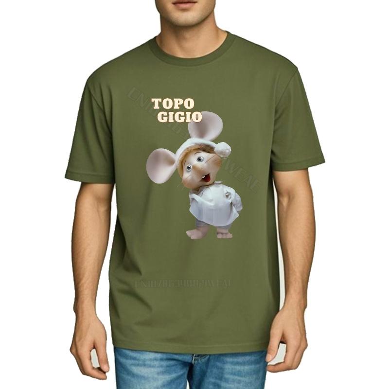 Unisex t shirt Fashion Crew Neck Tshirt Mouse Chef With Text Design Brand Oversized Tshirt Retro Unisexs Tshirt Black